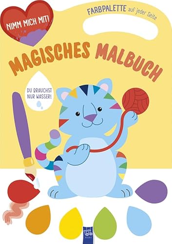 Imagen de archivo de Magisches Malbuch - Cover gelb (Katze) a la venta por GreatBookPrices