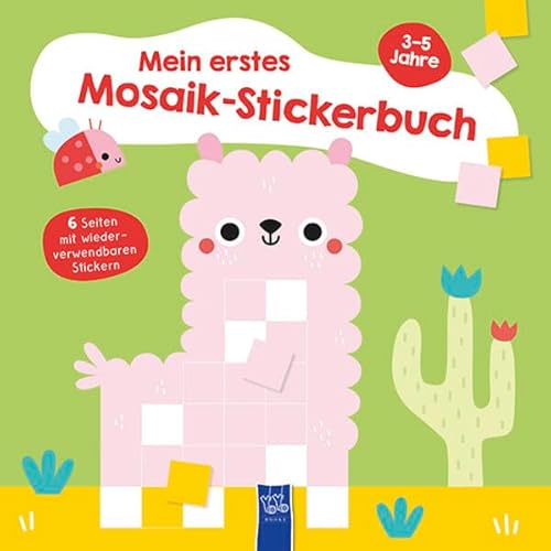 Imagen de archivo de Mein erstes Mosaik-Stickerbuch 3-5 Jahre (Cover Lama) a la venta por GreatBookPrices