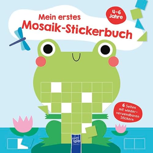 Imagen de archivo de Mein erstes Mosaik-Stickerbuch 4-6 Jahre (Cover Frosch) a la venta por GreatBookPrices