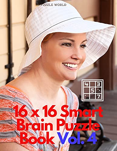 Beispielbild fr 16 x 16 Smart Brain Puzzle Book Vol. 4 zum Verkauf von WorldofBooks