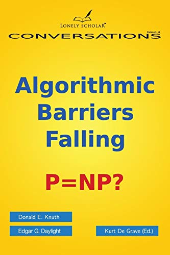 Beispielbild fr Algorithmic Barriers Falling: P=NP? zum Verkauf von Weird Books