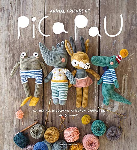 Beispielbild fr Animal Friends of Pica Pau: Gather All 20 Colorful Amigurumi Animal Characters zum Verkauf von BooksRun