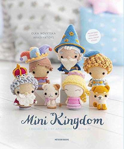 Stock image for Mini Kingdom Crochet 36 Tiny Amigurumi Royals for sale by PBShop.store US