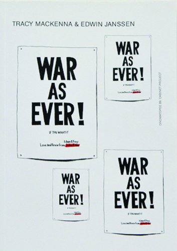 Imagen de archivo de Tracy Mackenna, Edwin Janssen: War as Ever! a la venta por ANARTIST