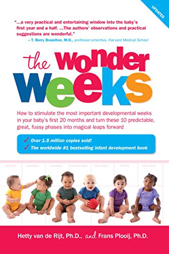 WONDER WEEKS:HOW TO STIMULATE YOUR: How to Stimulate Your Baby's Mental Development and Help Him Turn His 10 Predictable, Great, Fussy Phases into Magical Leaps Forward - van de Rijt, Hetty