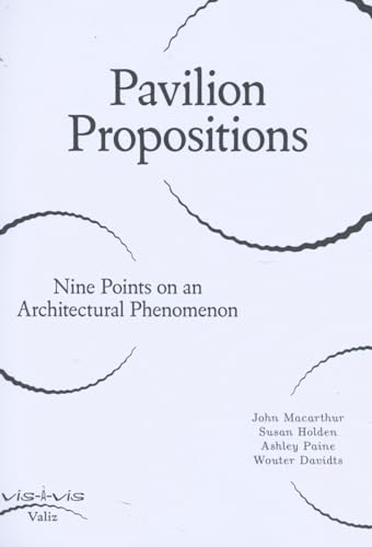 Stock image for Pavilion Propositions: Nine Points on an Architectural Phenomenon (Vis-a-vis) for sale by SecondSale