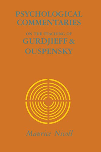 Beispielbild fr Psychological Commentaries on the Teaching of Gurdjieff and Ouspensky: Vol. 1 zum Verkauf von SecondSale