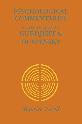 Beispielbild fr Psychological Commentaries on the Teaching of Gurdjieff and Ouspensky: Vol. 3 zum Verkauf von GF Books, Inc.