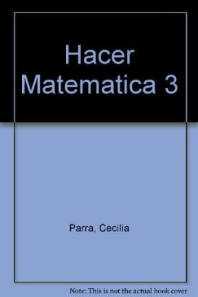 Imagen de archivo de hacer matematica 3 estrada a la venta por LibreriaElcosteo