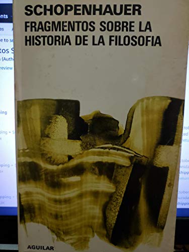 Stock image for Fragmentos Sobre La Historia De La Filosofia for sale by ThriftBooks-Dallas