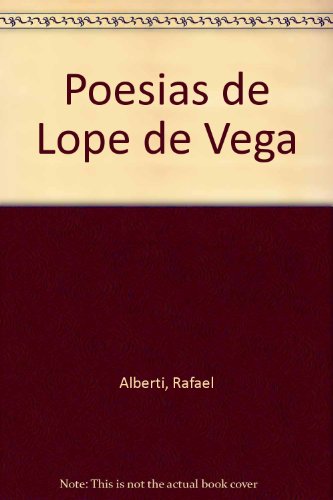 Imagen de archivo de poesias de lope de vega losada Ed. 1991 a la venta por LibreriaElcosteo