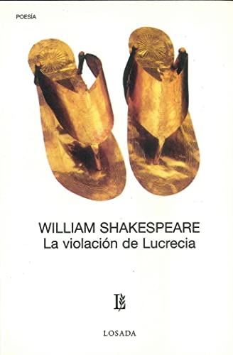 Imagen de archivo de la violacion de lucrecia william shakespeareEd. 2007 a la venta por DMBeeBookstore