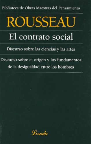 Imagen de archivo de El contrato social. Discursos (Spanish Edition) a la venta por Books From California