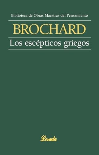 Imagen de archivo de ESCEPTICOS GRIEGOS, LOS a la venta por AG Library