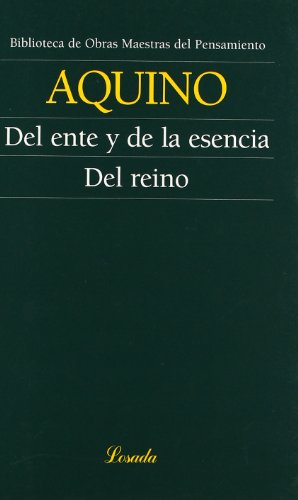 Imagen de archivo de DEL ENTE Y DE LA ESENCIA a la venta por KALAMO LIBROS, S.L.