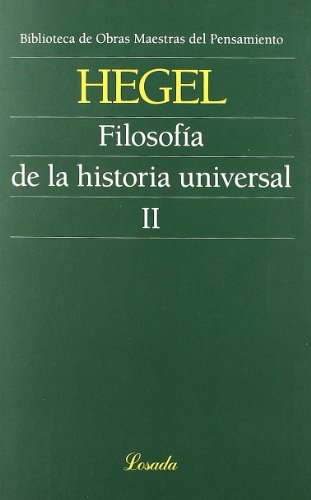 Imagen de archivo de FILOSOFIA HISTORIA UNIVERSAL vol 2 a la venta por Librera Prez Galds