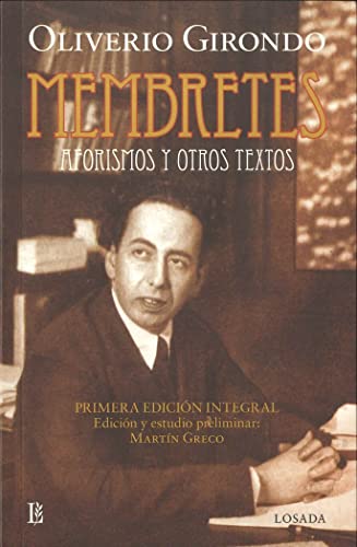 Stock image for MEMBRETES AFORISMOS Y OTROS CUENTOS for sale by AG Library