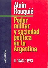 Beispielbild fr Poder Militar y Sociedad Politica En La Argentina II - 1943-1973 (Spanish Edition) zum Verkauf von M & M Books