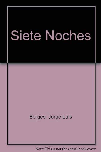 Stock image for Siete Noches (Spanish Edition) for sale by Iridium_Books