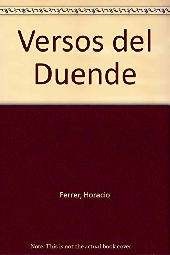 Beispielbild fr VERSOS DEL DUENDE 1A.ED zum Verkauf von SoferBooks