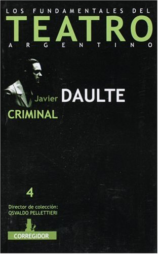Beispielbild fr Criminal (Spanish Edition) zum Verkauf von PACIFIC COAST BOOK SELLERS