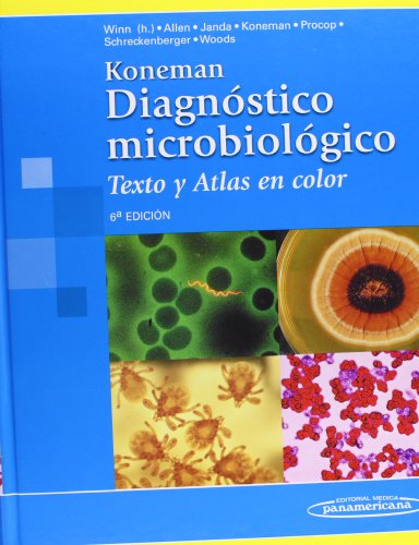 9789500608954: Koneman. Diagnstico microbiolgico: Texto y Atlas en color