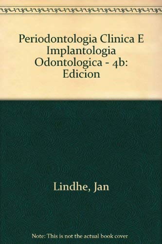 Beispielbild fr Periodontologa Clnica e Implantologa Odontol gica. (Spanish Edition) zum Verkauf von ThriftBooks-Atlanta
