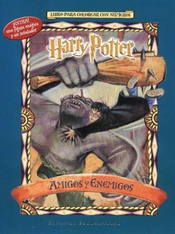 9789500721141: Harry Potter Amigos y Enemigos - Para Colorear (Spanish Edition)