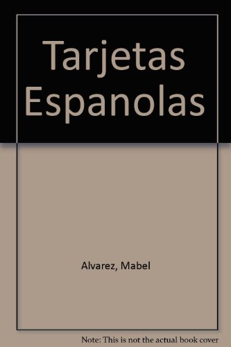 Beispielbild fr Tarjetas Espanolas (Spanish Edition) zum Verkauf von Half Price Books Inc.