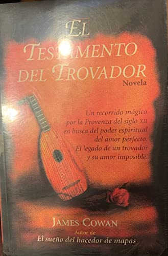 Stock image for Testamento del trovador for sale by Irish Booksellers