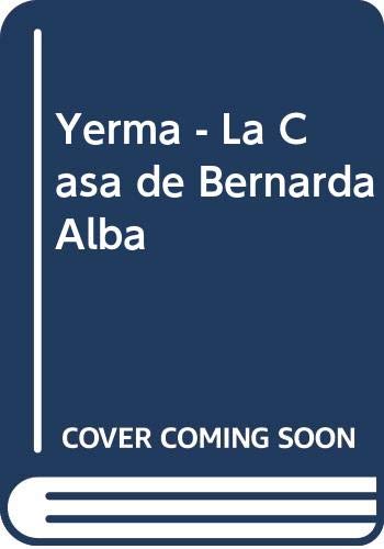 9789501323030: Yerma - La Casa de Bernarda Alba