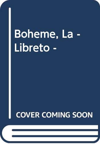 Imagen de archivo de LA BOHME a la venta por Libros Latinos