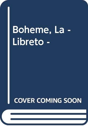 Stock image for LA BOHME for sale by Libros Latinos