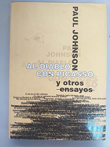 9789501517958: Al diablo con Picasso/ To Hell with Picasso
