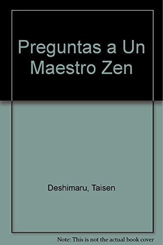 9789501609202: Preguntas a Un Maestro Zen