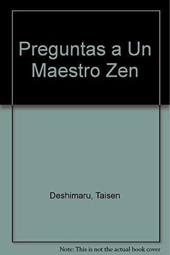 9789501609202: Preguntas a Un Maestro Zen (Spanish Edition)