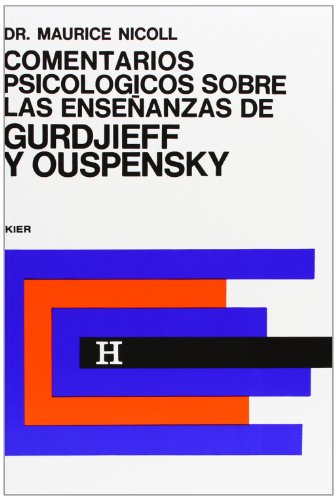 Imagen de archivo de Comentarios Psicologicos sobre la ensenanzas de Gurdjieff and Ouspensky/ Psyc. a la venta por Iridium_Books