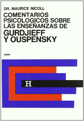 Imagen de archivo de Comentarios Psicologicos sobre las ensenanzas de Gurdjieff and Ouspensky/ Psy. a la venta por Iridium_Books