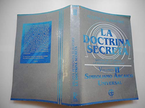 Beispielbild fr La Doctrina Secreta Volumen II zum Verkauf von Gebhard and Burkhart  Books