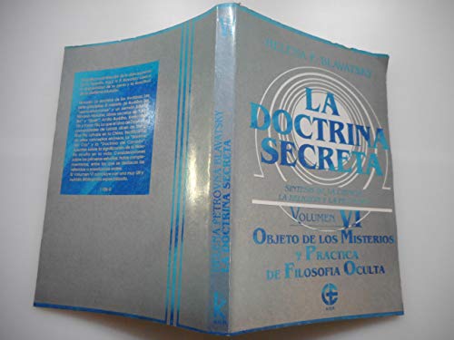 Beispielbild fr Doctrina Secreta Volumen Vi Objeto De Los Misterios Y Pract zum Verkauf von Juanpebooks