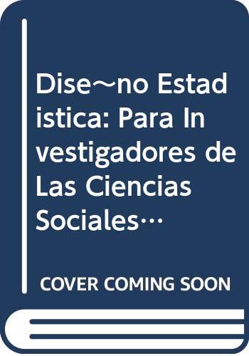 Imagen de archivo de diseno estadistico a la venta por DMBeeBookstore