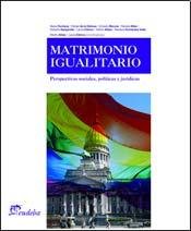 Stock image for MATRIMONIO IGUALITARIO for sale by Iridium_Books