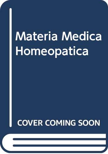 9789502404356: MATERIA MEDICA HOMEOPATICA