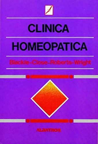 Stock image for Clinica Homeopatica (Spanish Edition) for sale by Iridium_Books