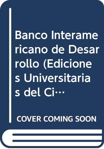 Stock image for El Banco Interamericano de Desarrollo. for sale by Ventara SA