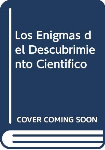 Imagen de archivo de Enigmas Del Descubrimiento Cientifico (alianza Estudio Ae59 a la venta por Juanpebooks
