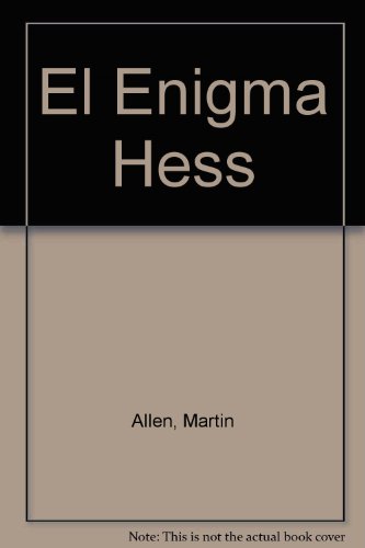 9789504912262: Enigma Hess