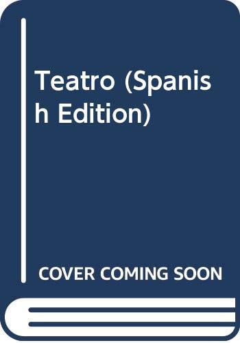 Stock image for Teatro (Spanish Edition) for sale by Iridium_Books