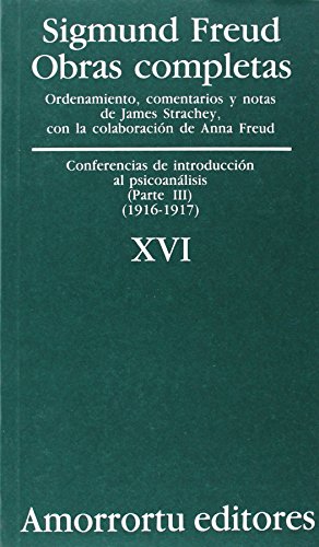 Stock image for Obras Completas. Volumen 16: Conferencias de introduccin al psicoanlisis (parte III) (1916-1917) for sale by Book Deals