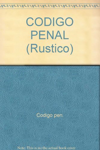 Beispielbild fr CODIGO PENAL (Rustico) zum Verkauf von medimops